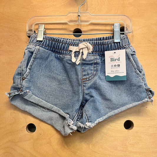 Pull On Denim Shorts