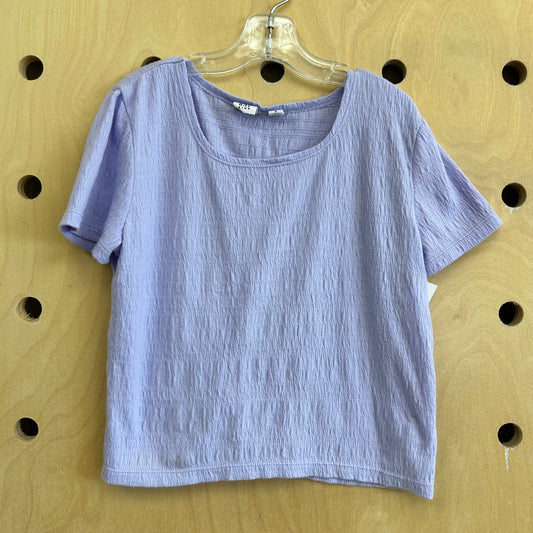 Lavender Textured Tee