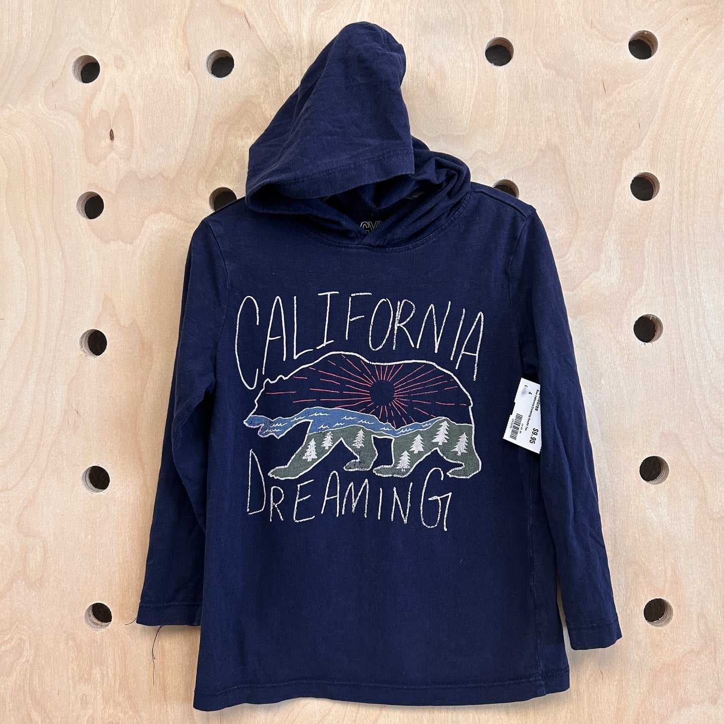 Blue California Dreaming Hoodie Tee