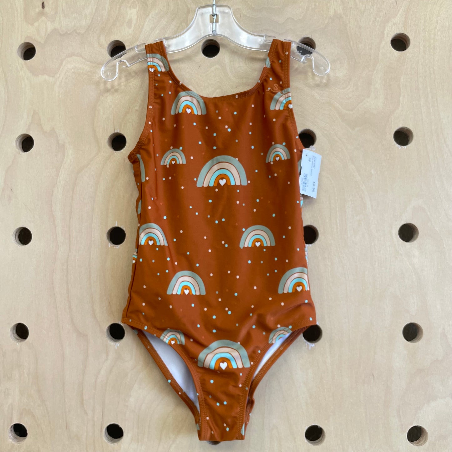 Brown Rainbows Swimsuit