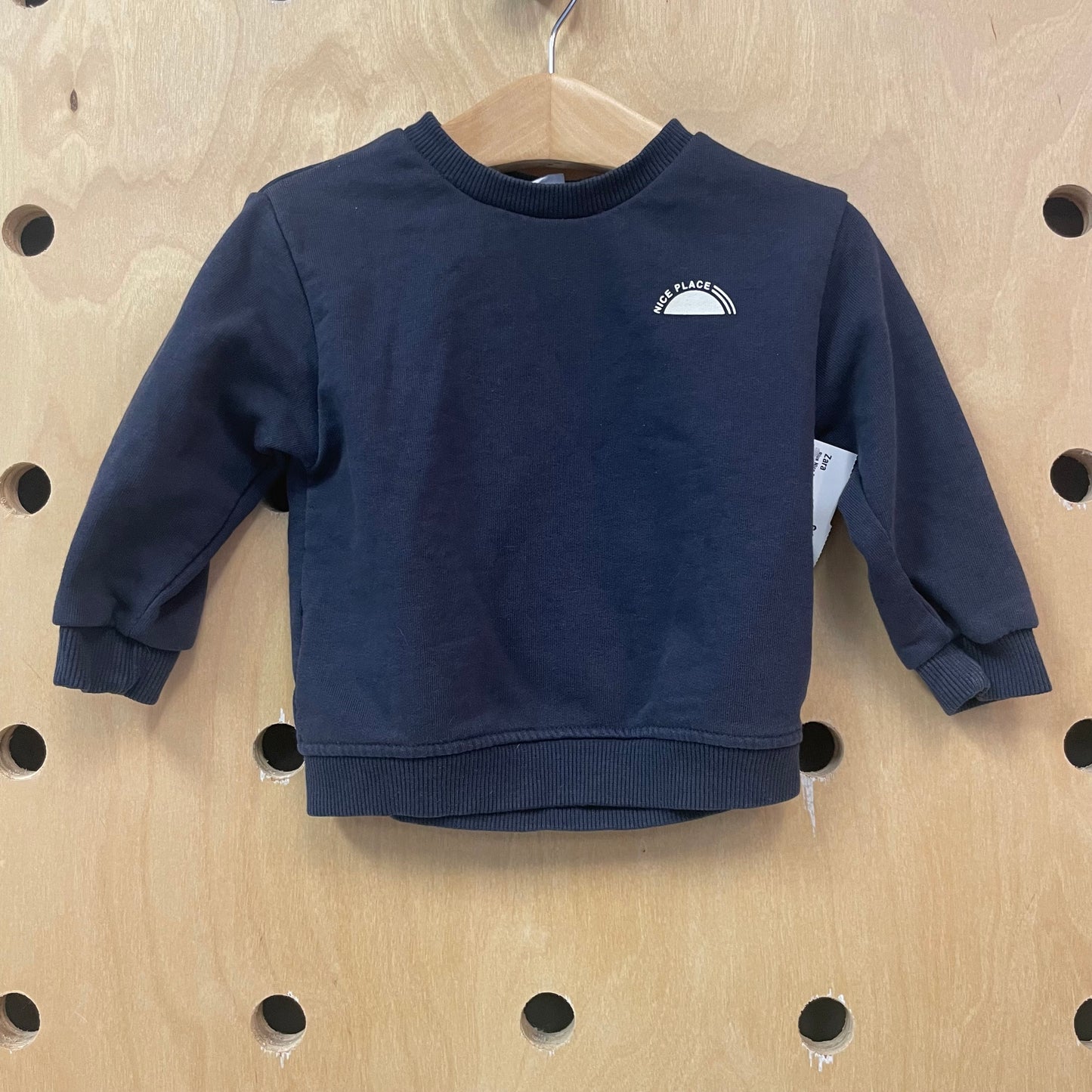 Blue Nice Place Sweatshirt
