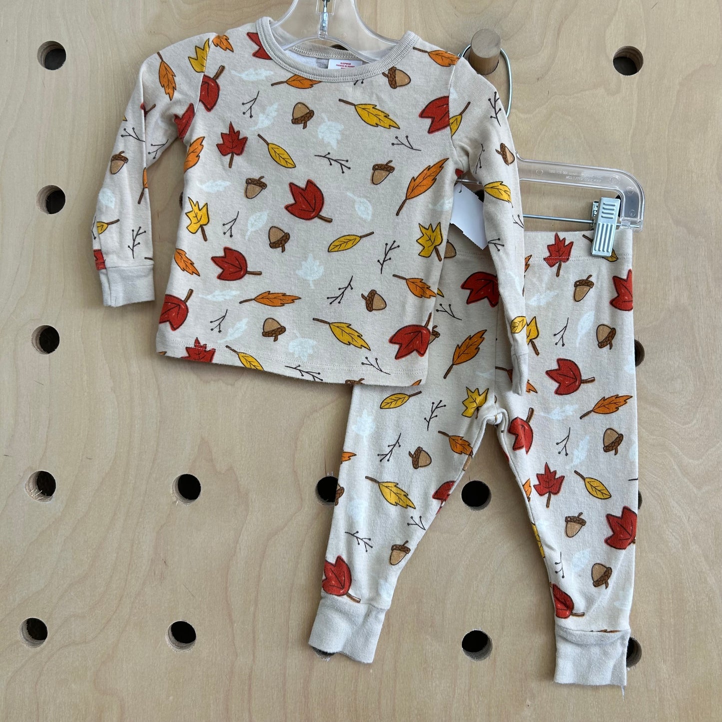 Cream Fall Foilage Pajamas