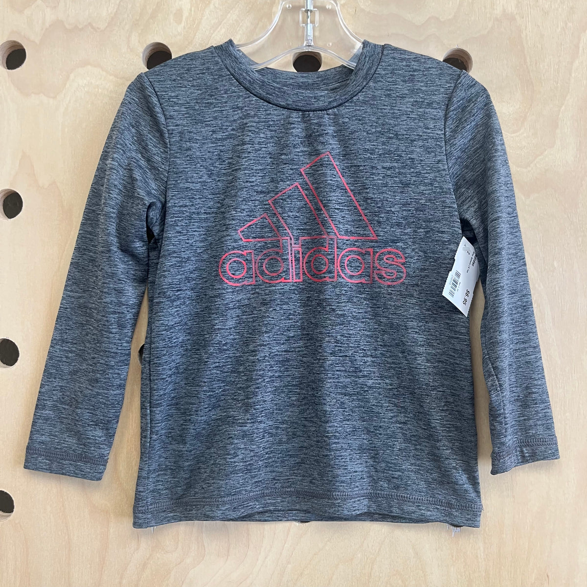 Grey Athletic LS Tee