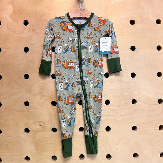 Green Bamboo Camping Zippy