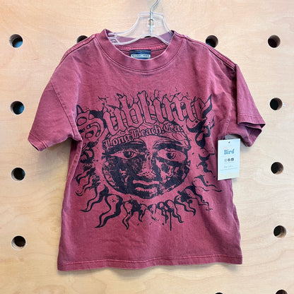 Burgundy Sublime Tee