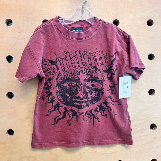 Burgundy Sublime Tee