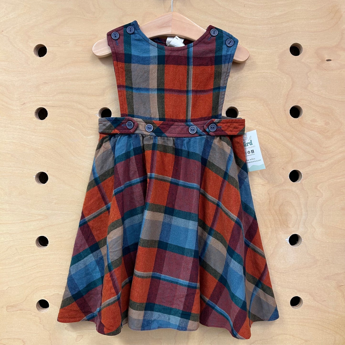 Winnie the Pooh Plaid Dress