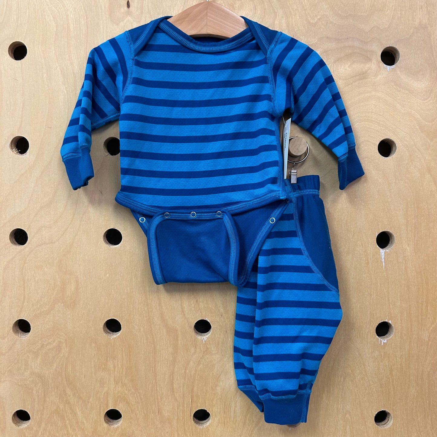 Blue Striped Outfit