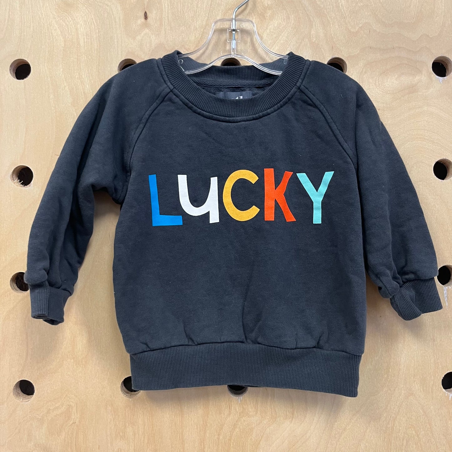 Grey Lucky Sweatshirt