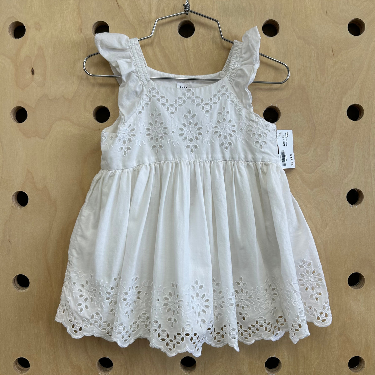 White Cutout Dress