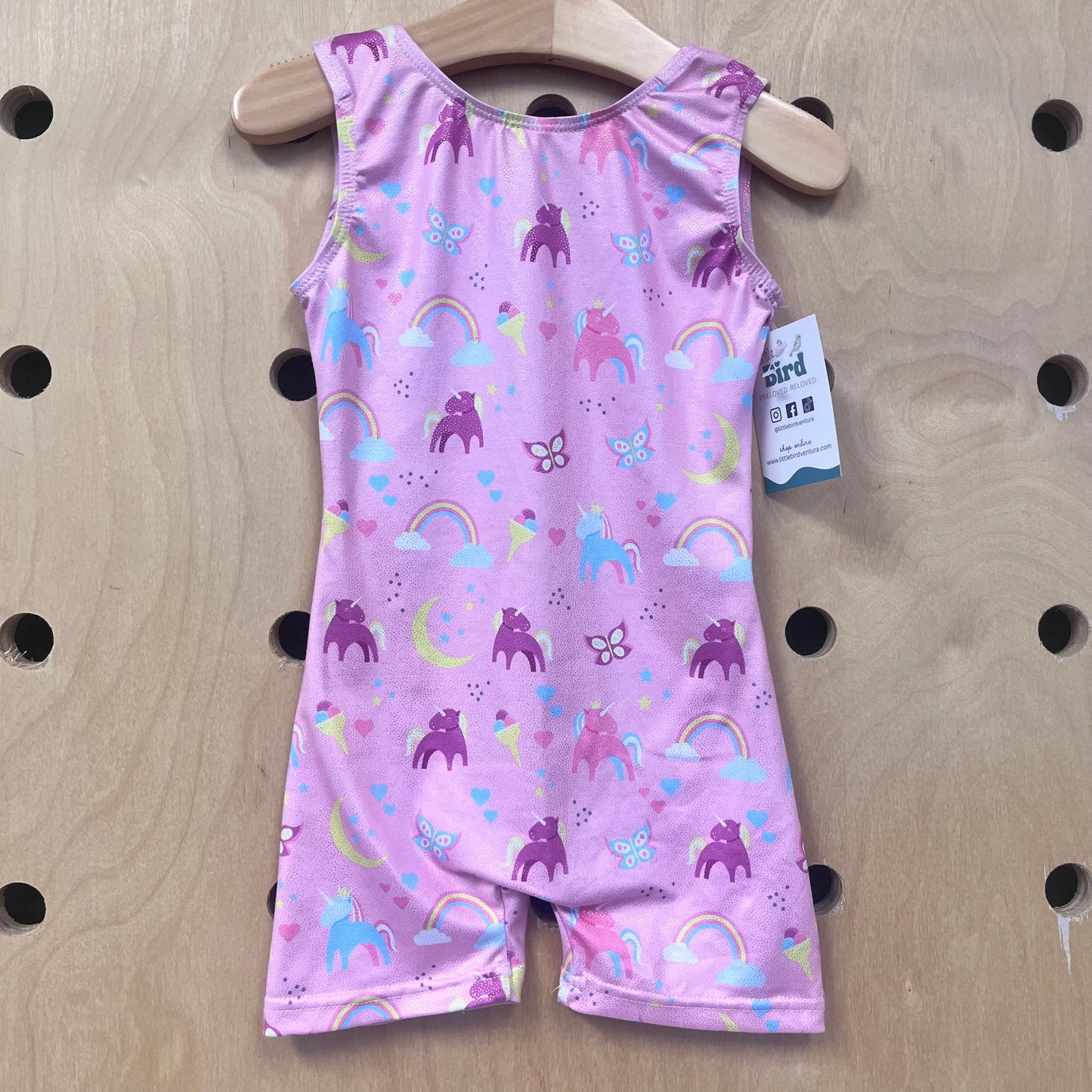 Pink Shimmer Unicorn Unitard