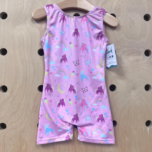 Pink Shimmer Unicorn Unitard