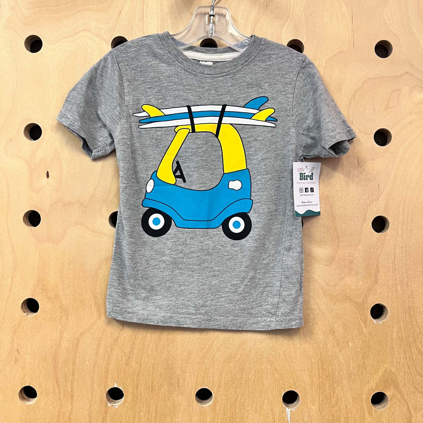 Grey Surf Cozy Coupe Tee