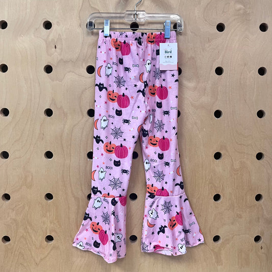 Pink Halloween Bell Bottoms