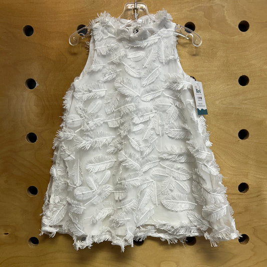 White Feathers Dress