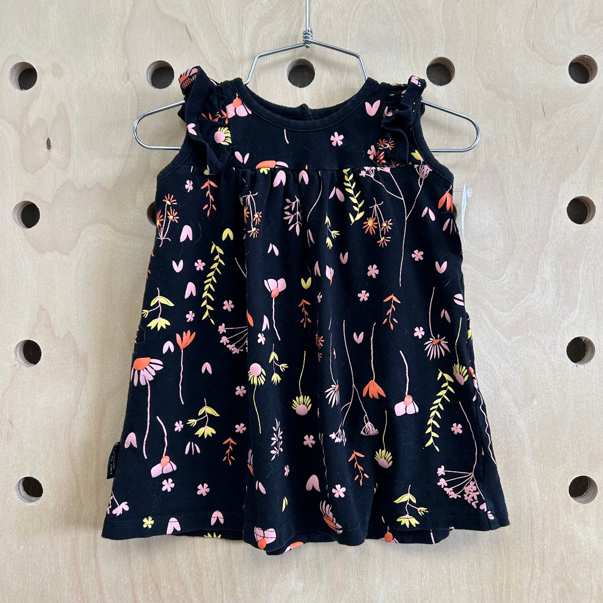 Black Floral Dress