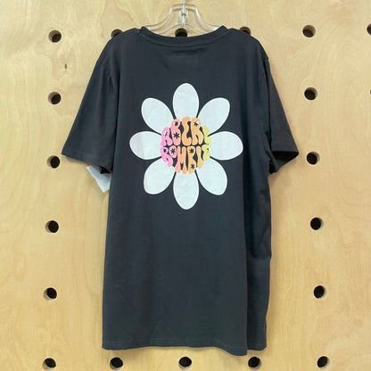 Black Daisy Tee