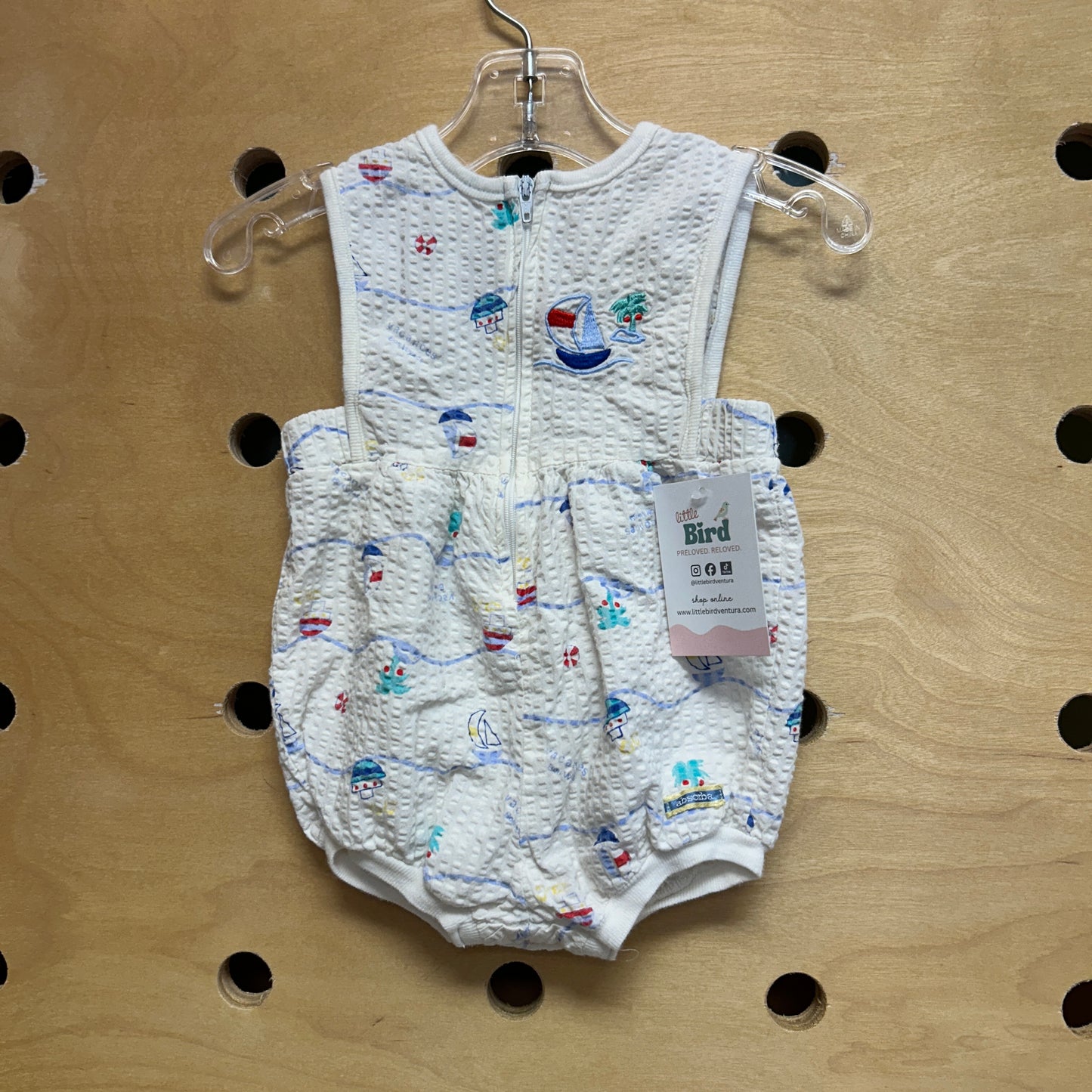 Absorba Sailboat Romper
