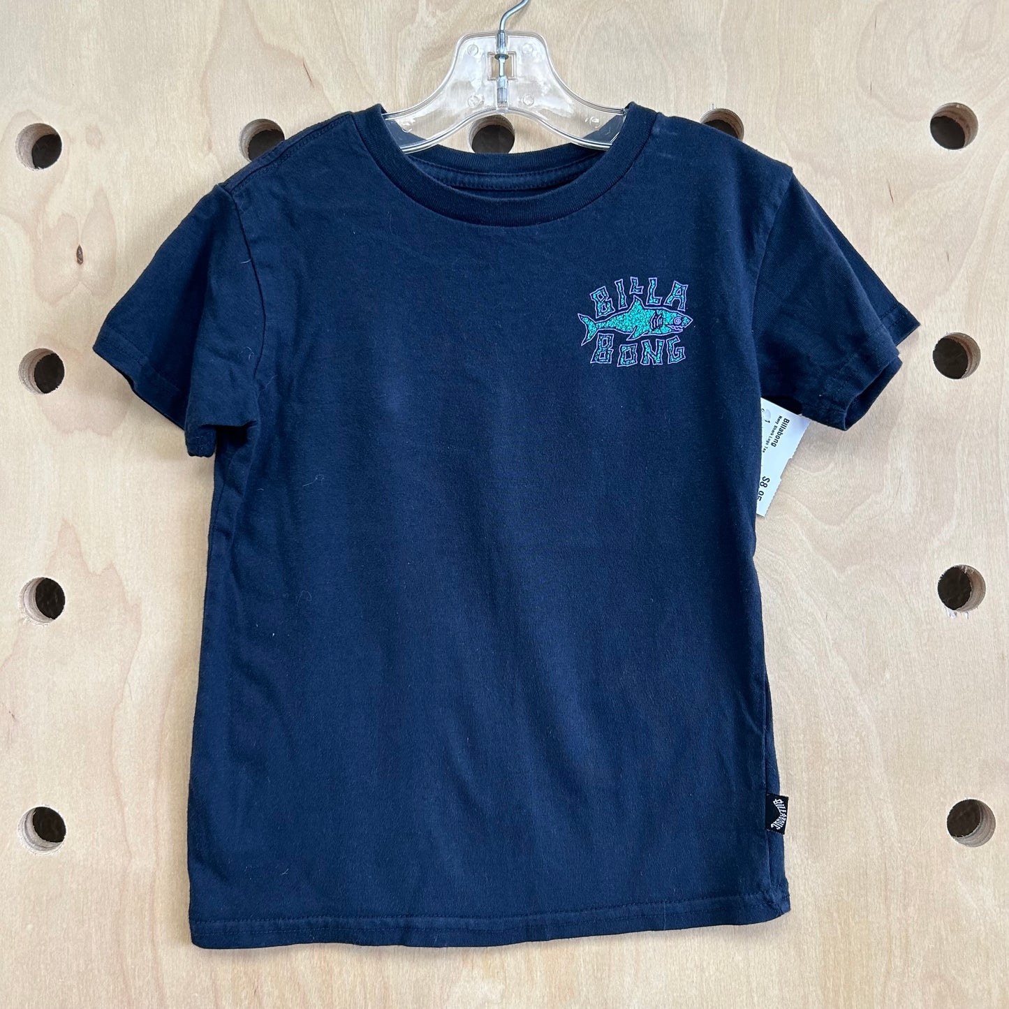 Navy Shark Logo Tee