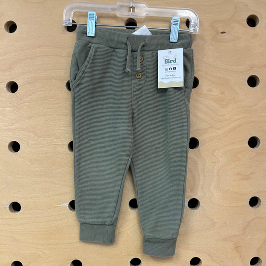 Olive Drawstring Joggers