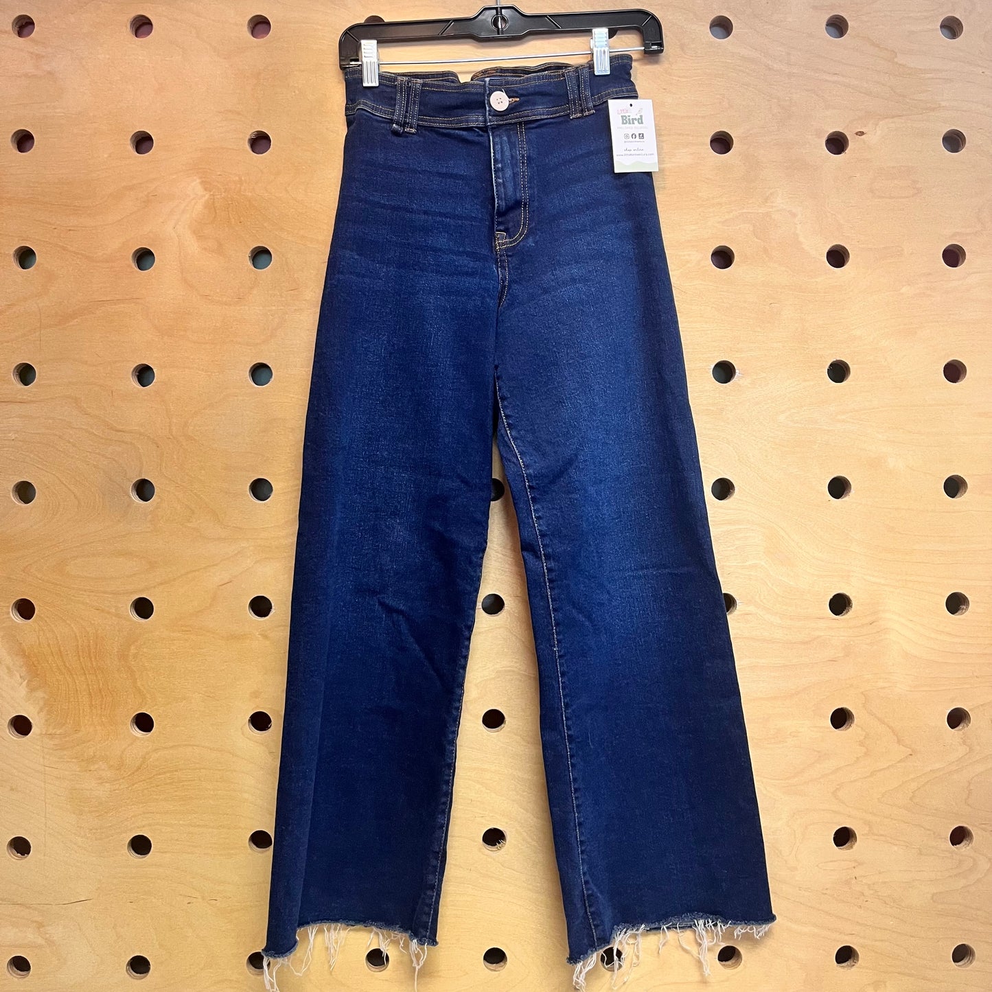 Dark Wash Wide Leg Denim