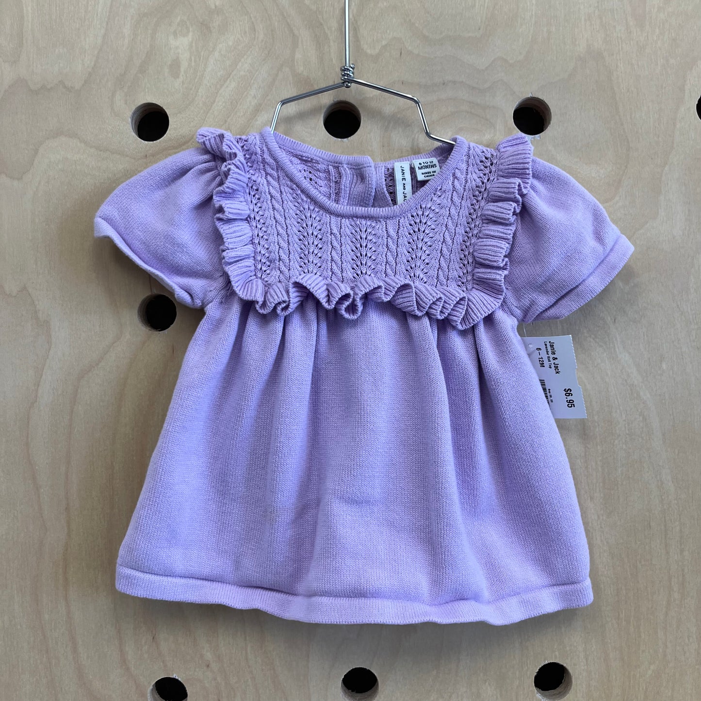 Lavender Knit Top