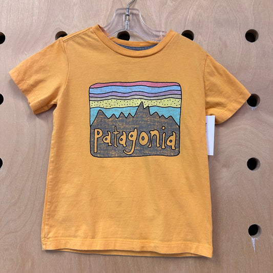 Organic Yellow Moutains Logo Tee