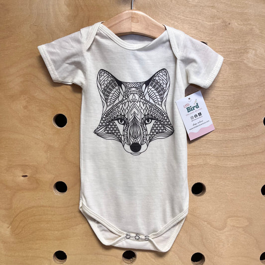 Cream Fox Bodysuit