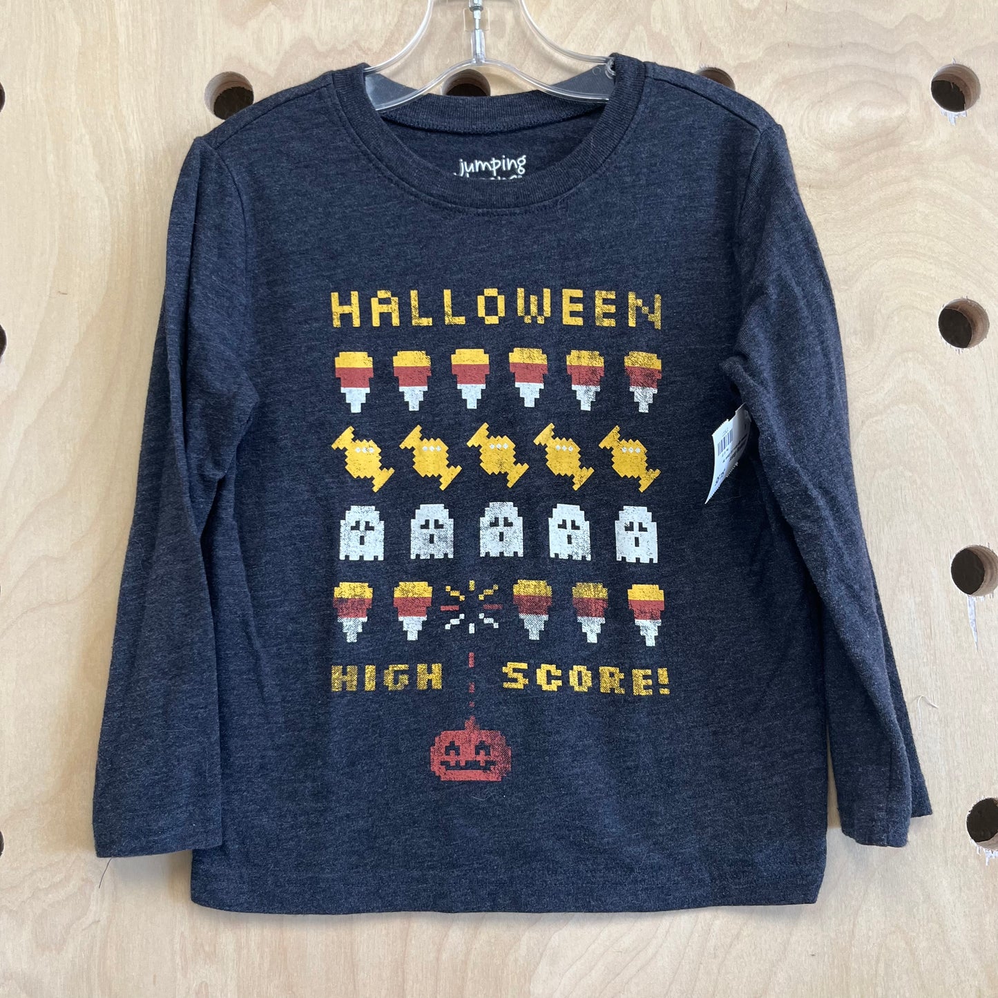 Halloween High Score Long Sleeve Tee