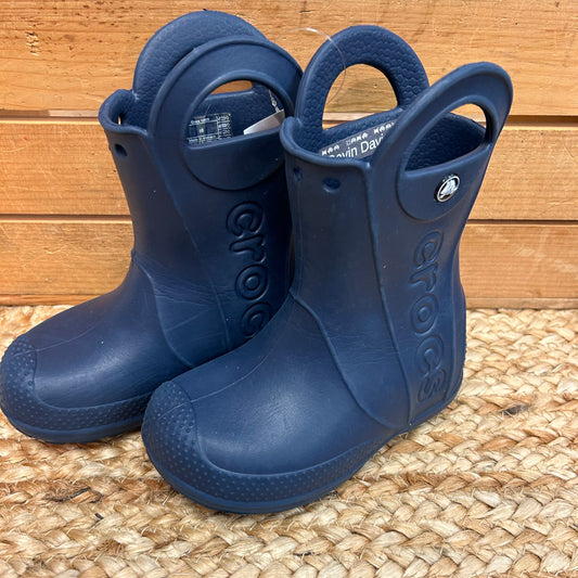 Blue Handle It Rain Boots