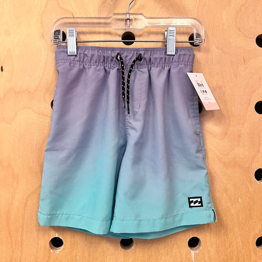 Blue & Aqua Swim Trunks