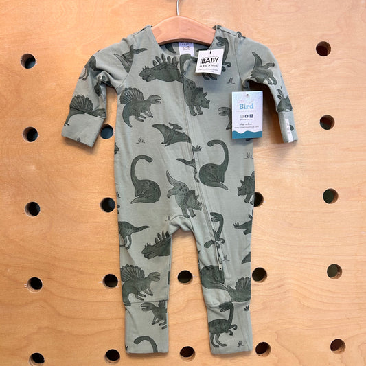 Organic Green Dinos Zippy NEW!