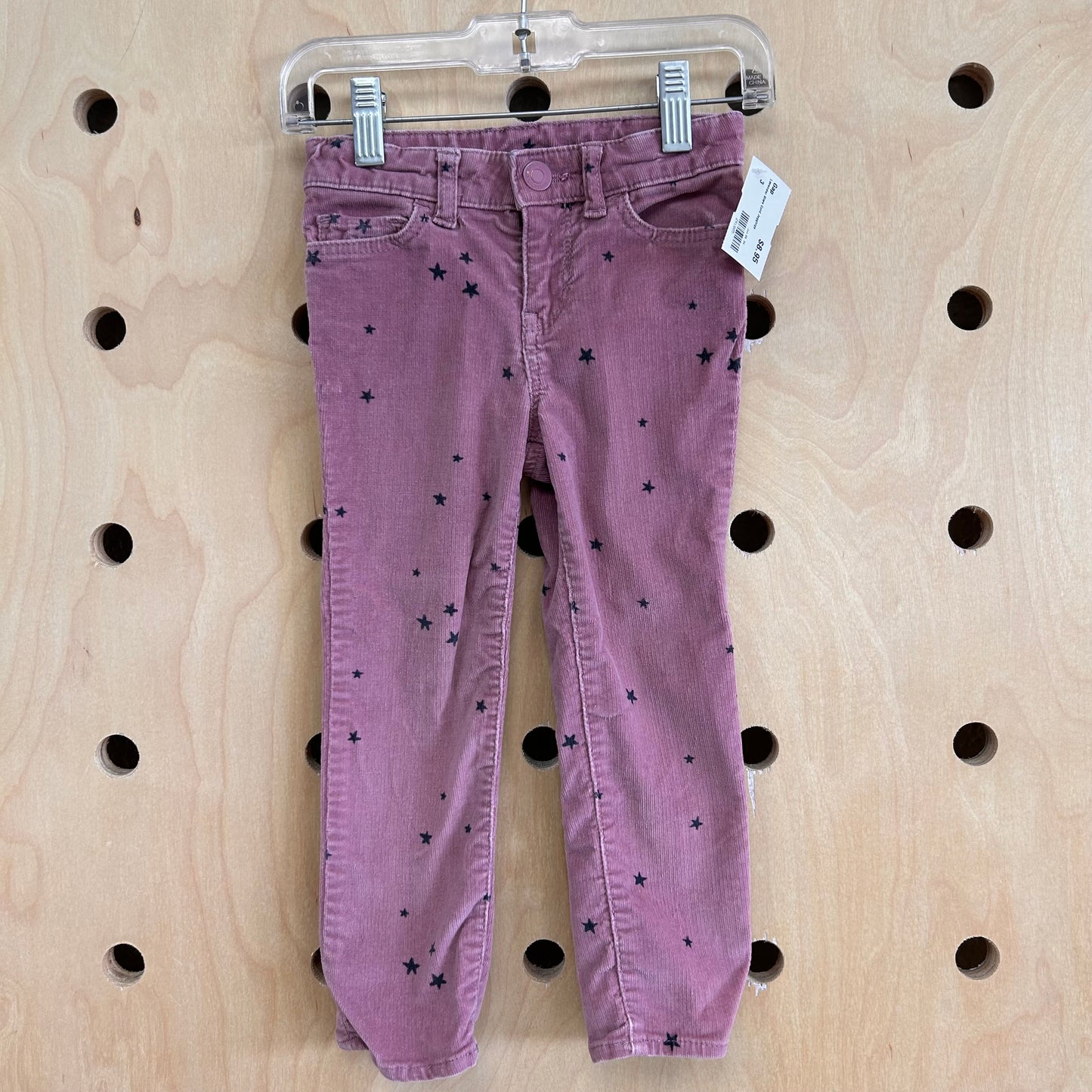 Lavender Stars Cord Jeggings