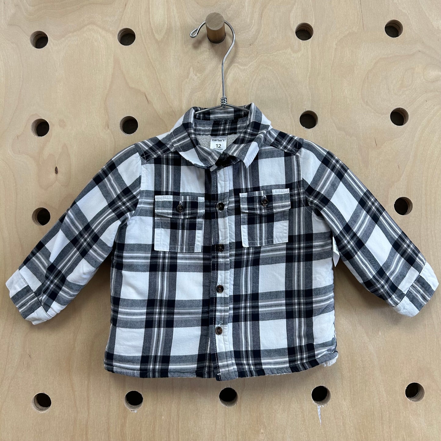 Black & White Plaid Shacket