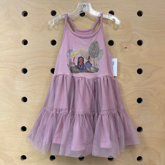 Dusty Pink Wish Tulle Dress