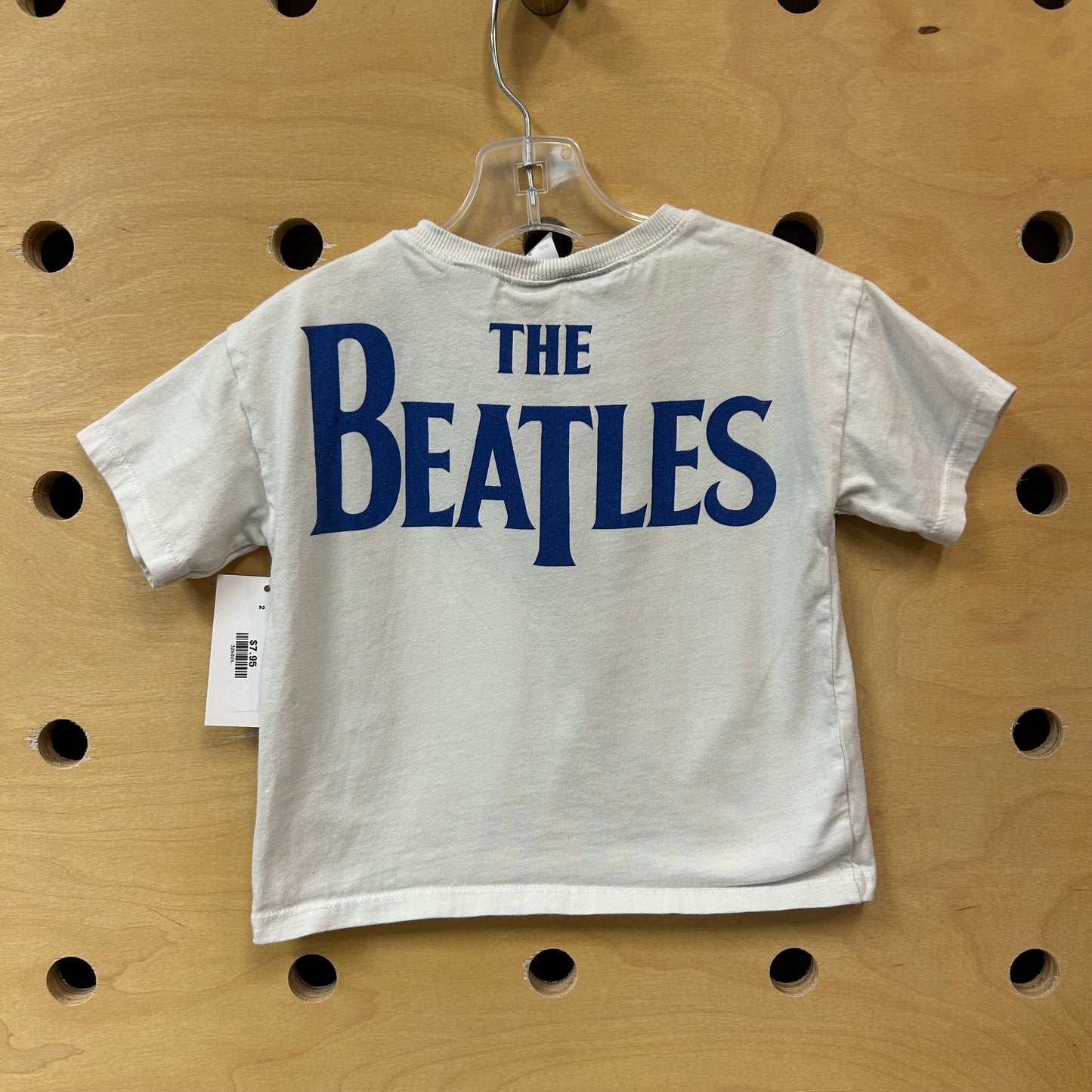 White & Blue Apple Beatles Tee