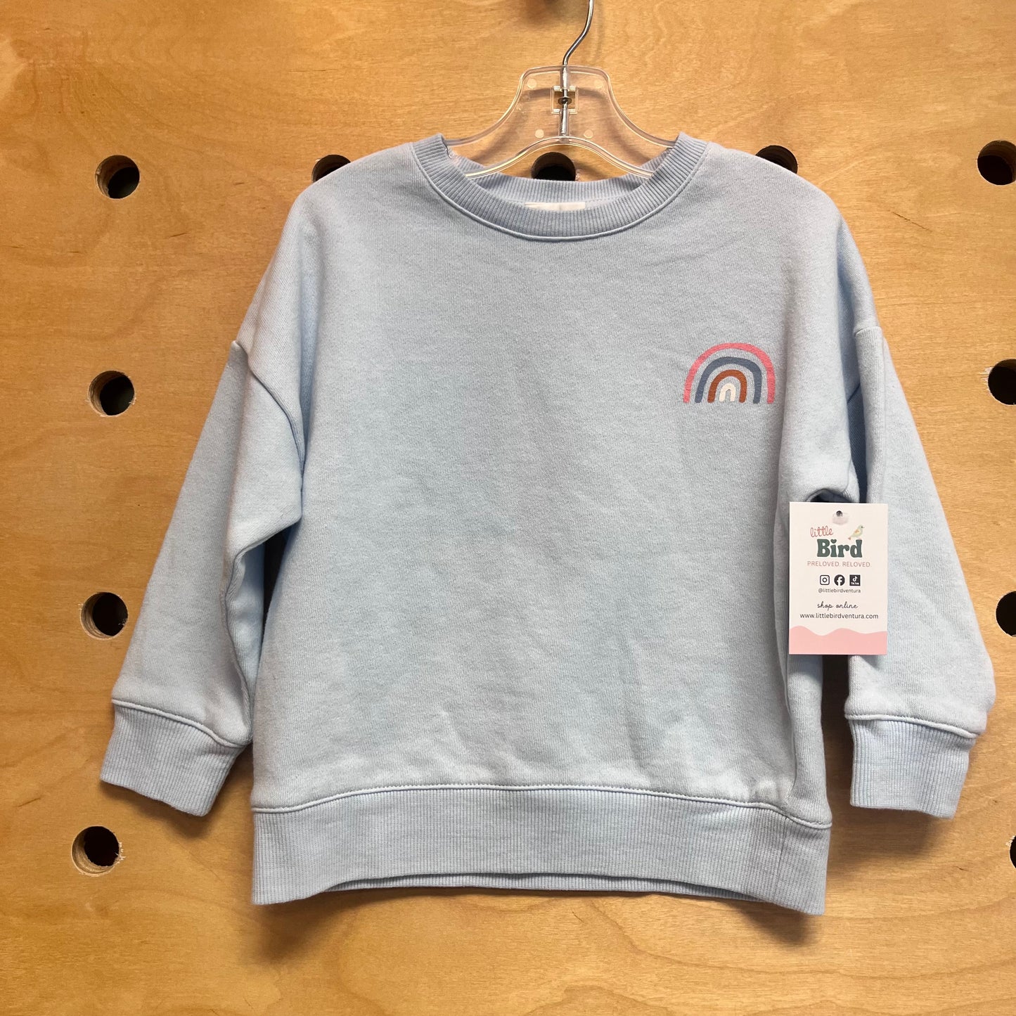 Blue Rainbow Pullover