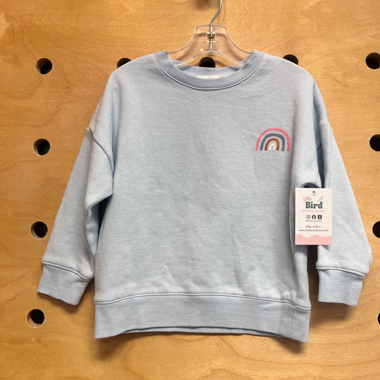 Blue Rainbow Pullover