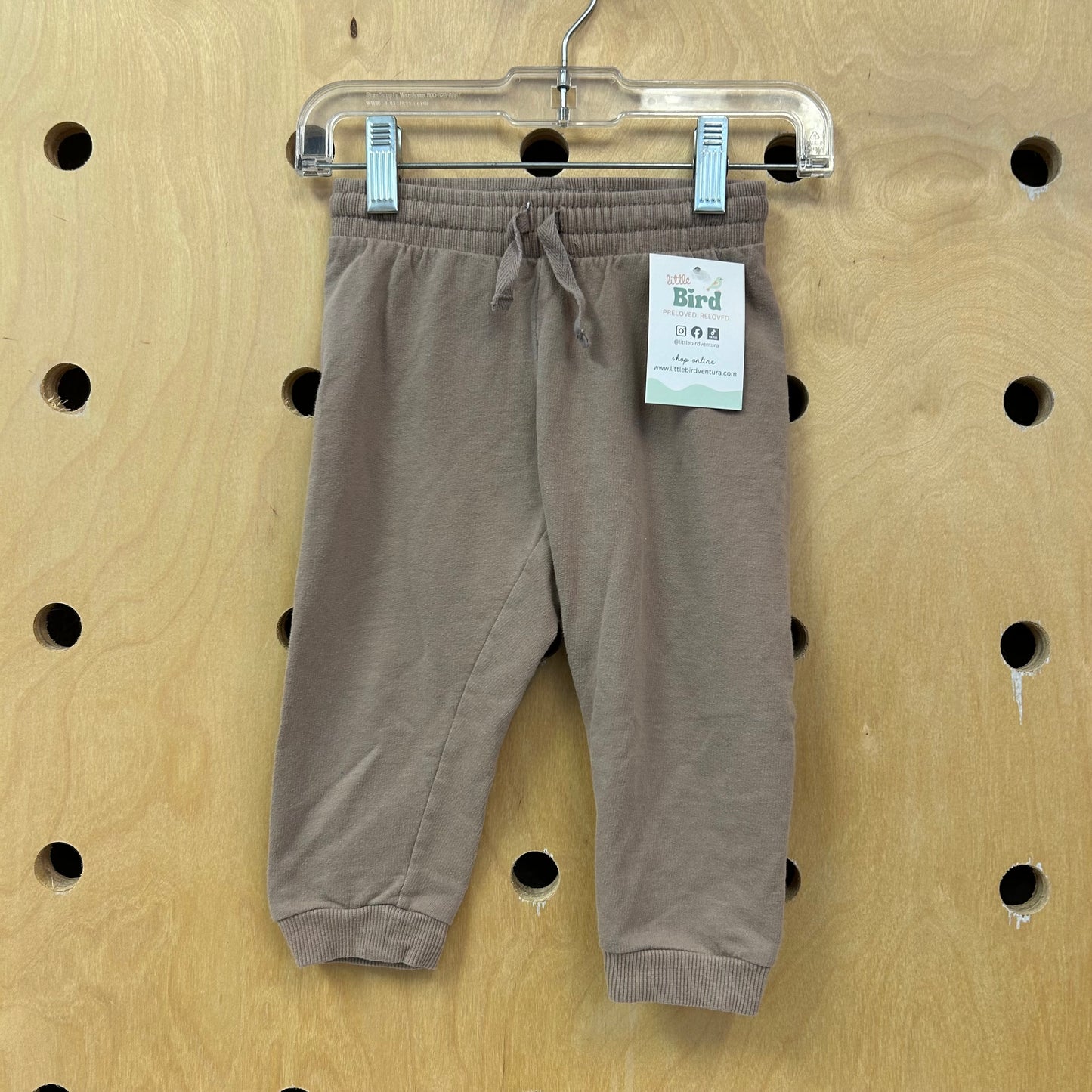 Tan Drawstring Joggers