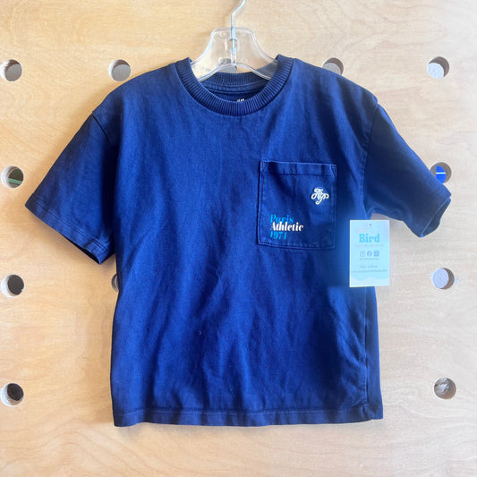 Blue Paris Athletic Pocket Tee