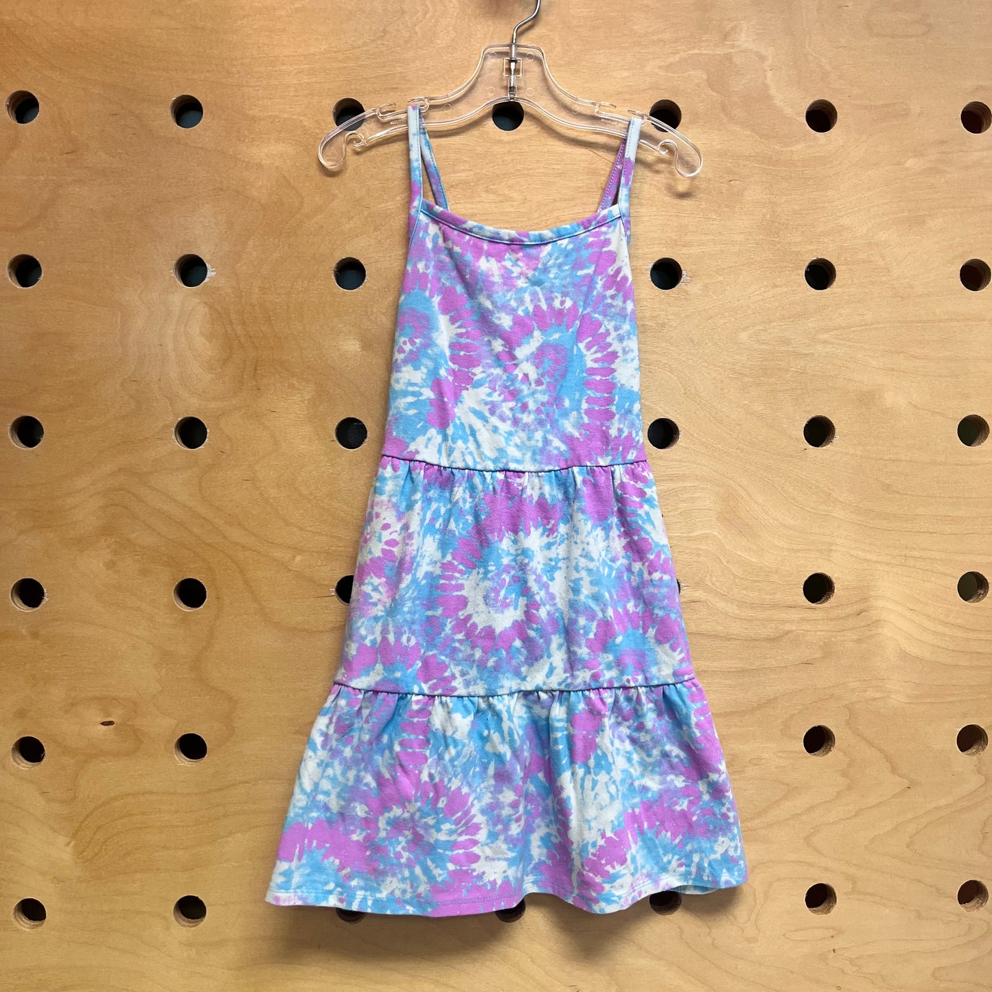 Tie Dyed Cross-Back Dress