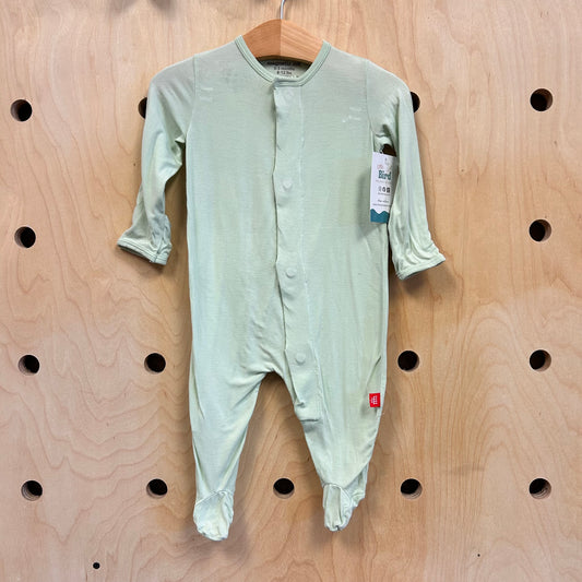 Lime Green Magnetic Modal Footies