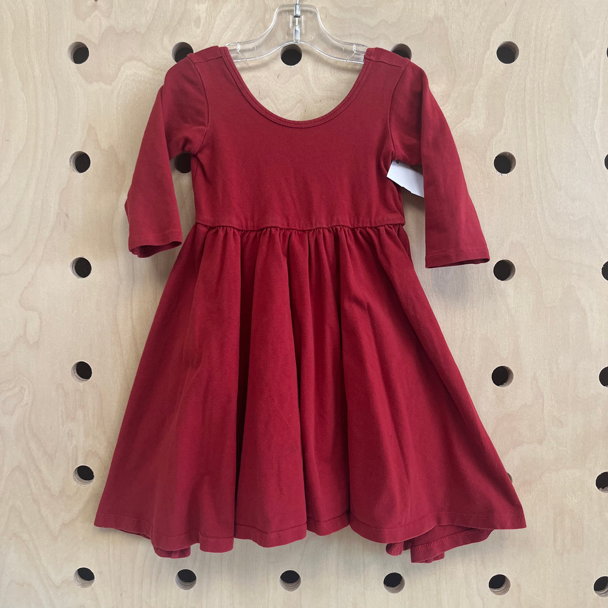 Brick Red Dress