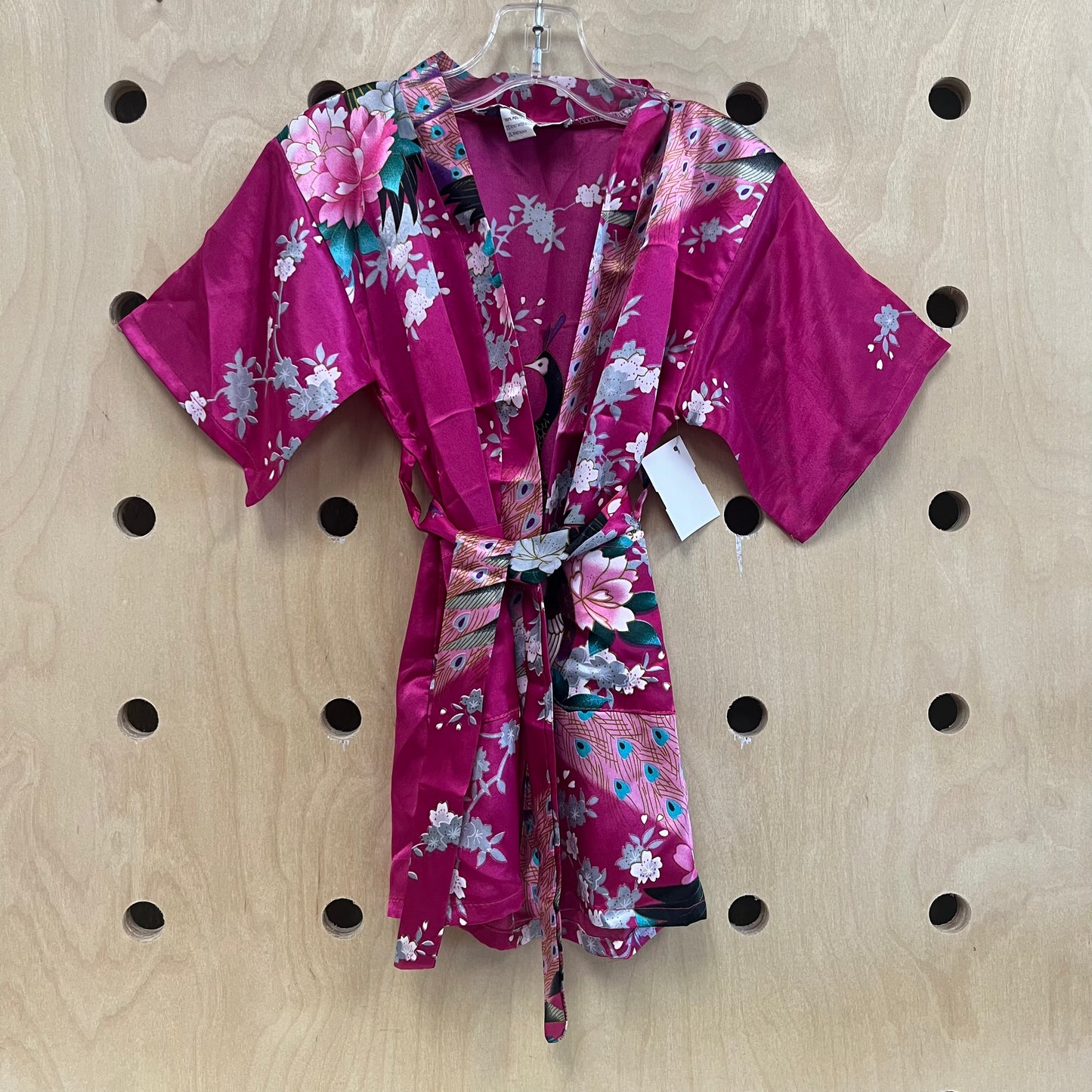 Silky Japanese Print Robe