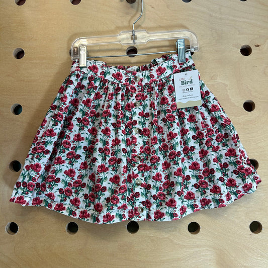 Organic Roses Suspender Skirt