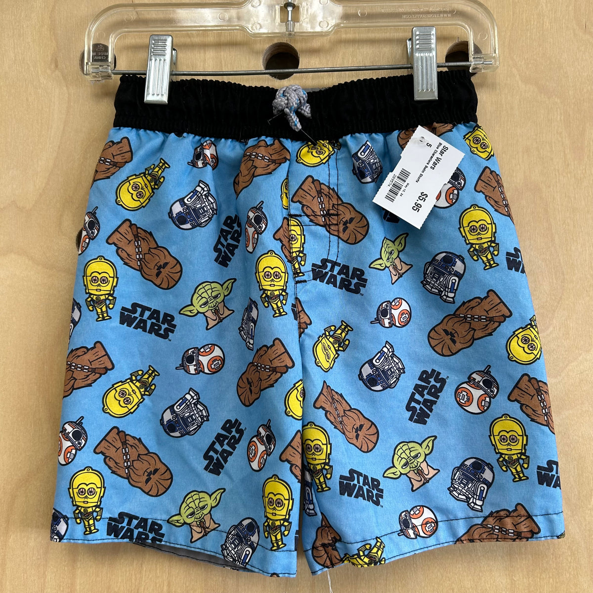 Blue Characters Swim Shorts