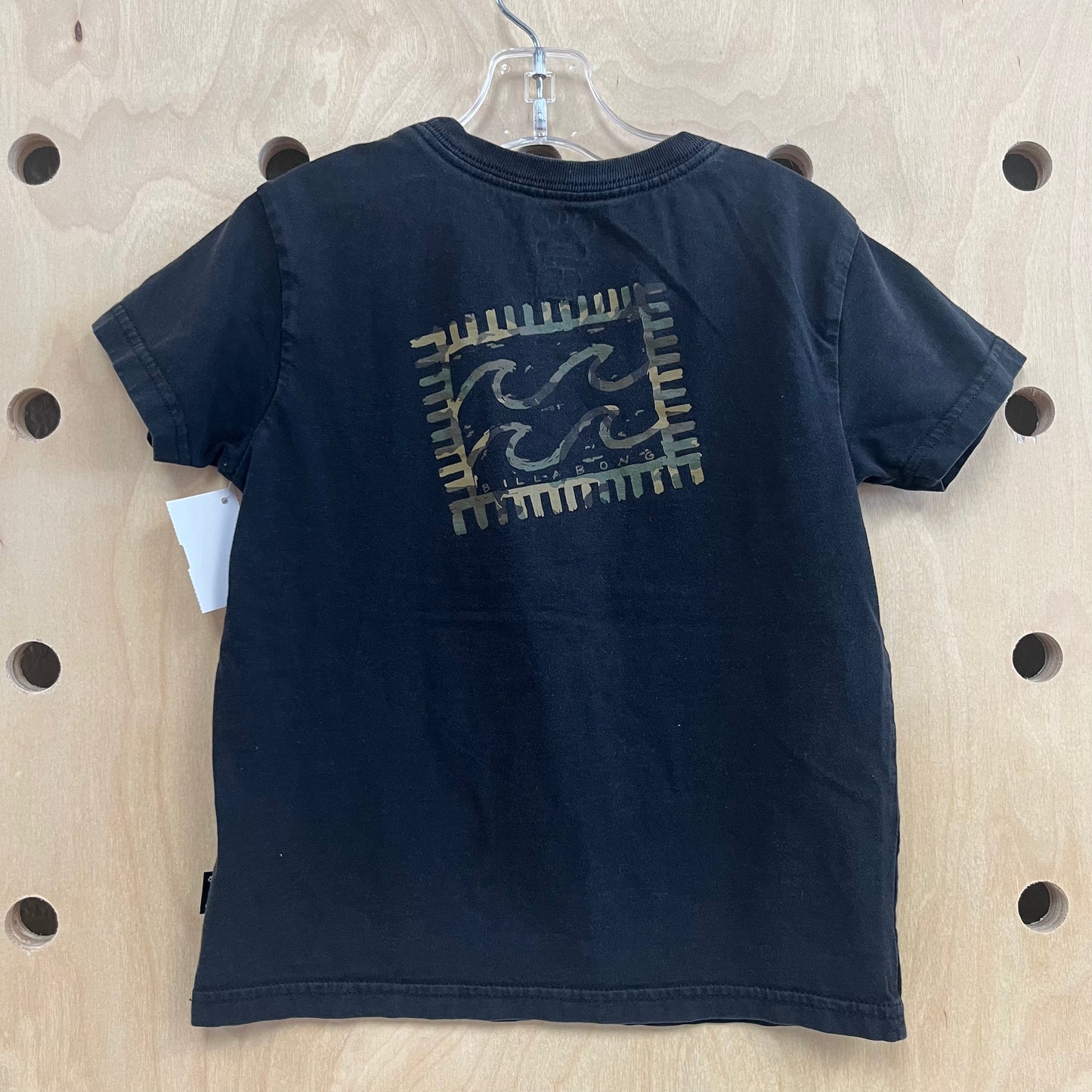 Black Camo Waves Tee