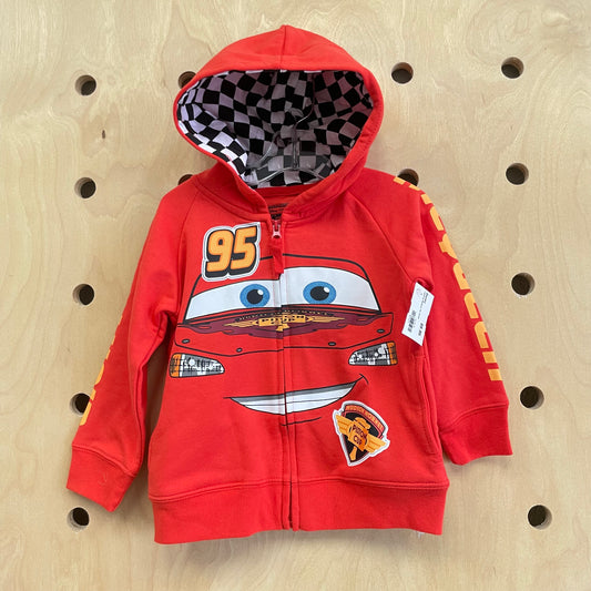 Lightning McQueen Zip Hoodie