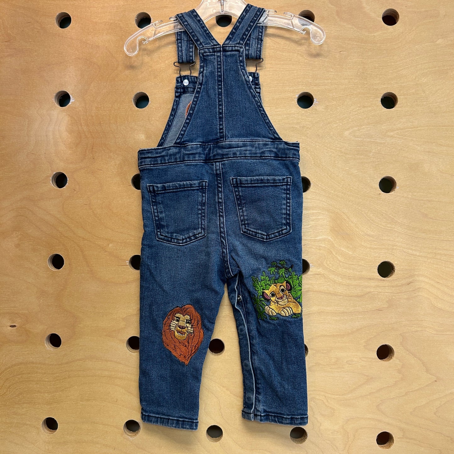 Lion King Denim Overalls