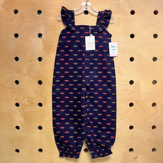 Violets Heart Holly Overalls NEW!
